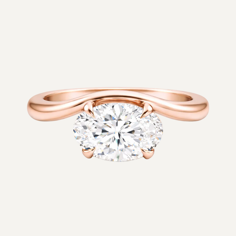 The Georgia Ring - Oval Cut Solitaire - Image 3