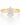 The Ava Ring - Pear cut Moissanite