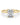 The Ava Ring Cathedral - Emerald Cut