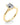 The Ava Ring Cathedral - Emerald Cut - Image 4