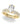 The Ava Ring / Oval half pave - Image 4