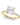 The Ava ring - Princess half pave - Image 2