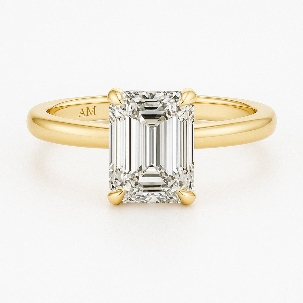 The Ava Ring - Emerald