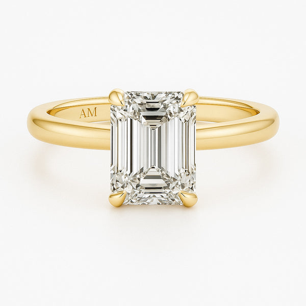 The Ava Ring - Emerald