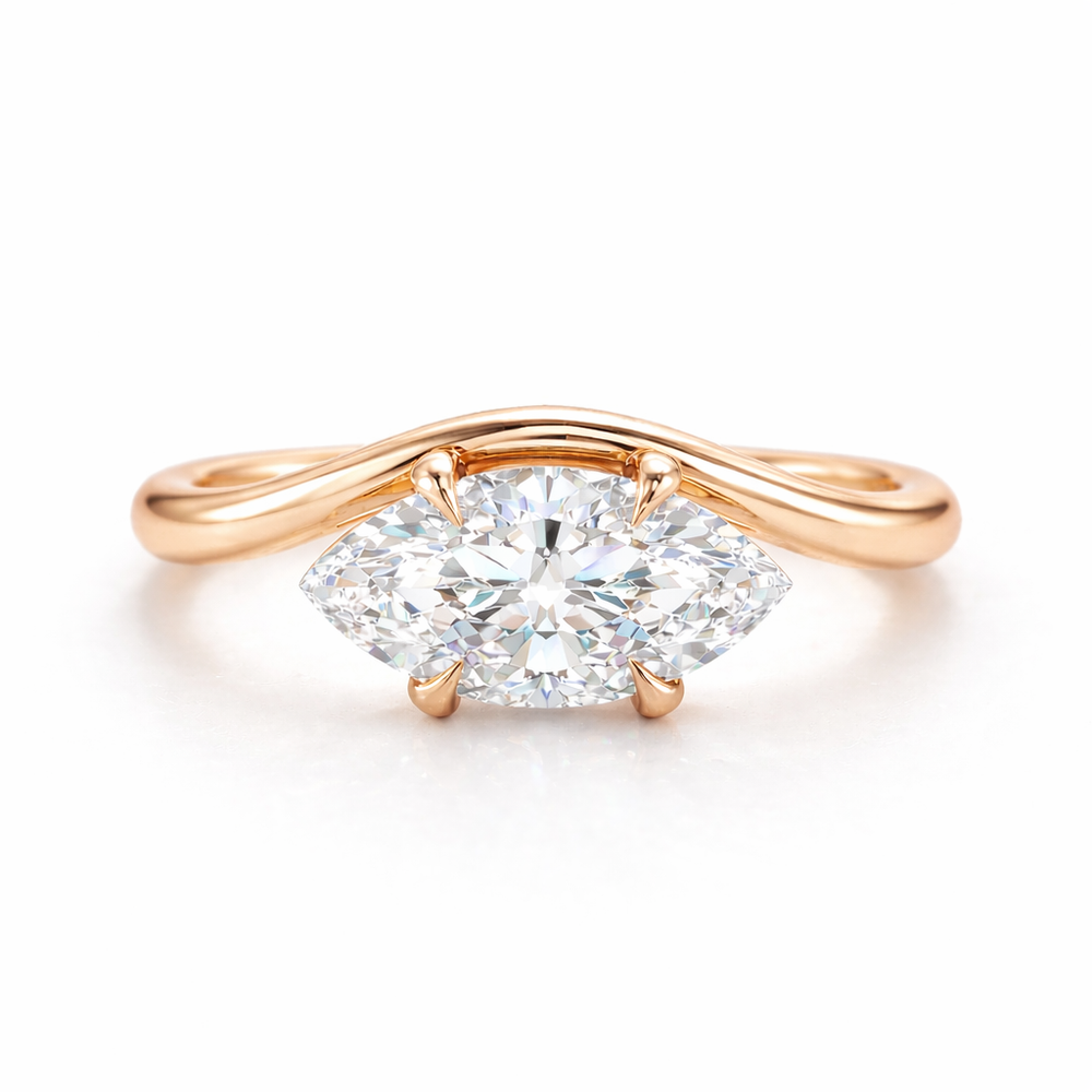 The Georgia Ring - Marquise Cut - Image 3