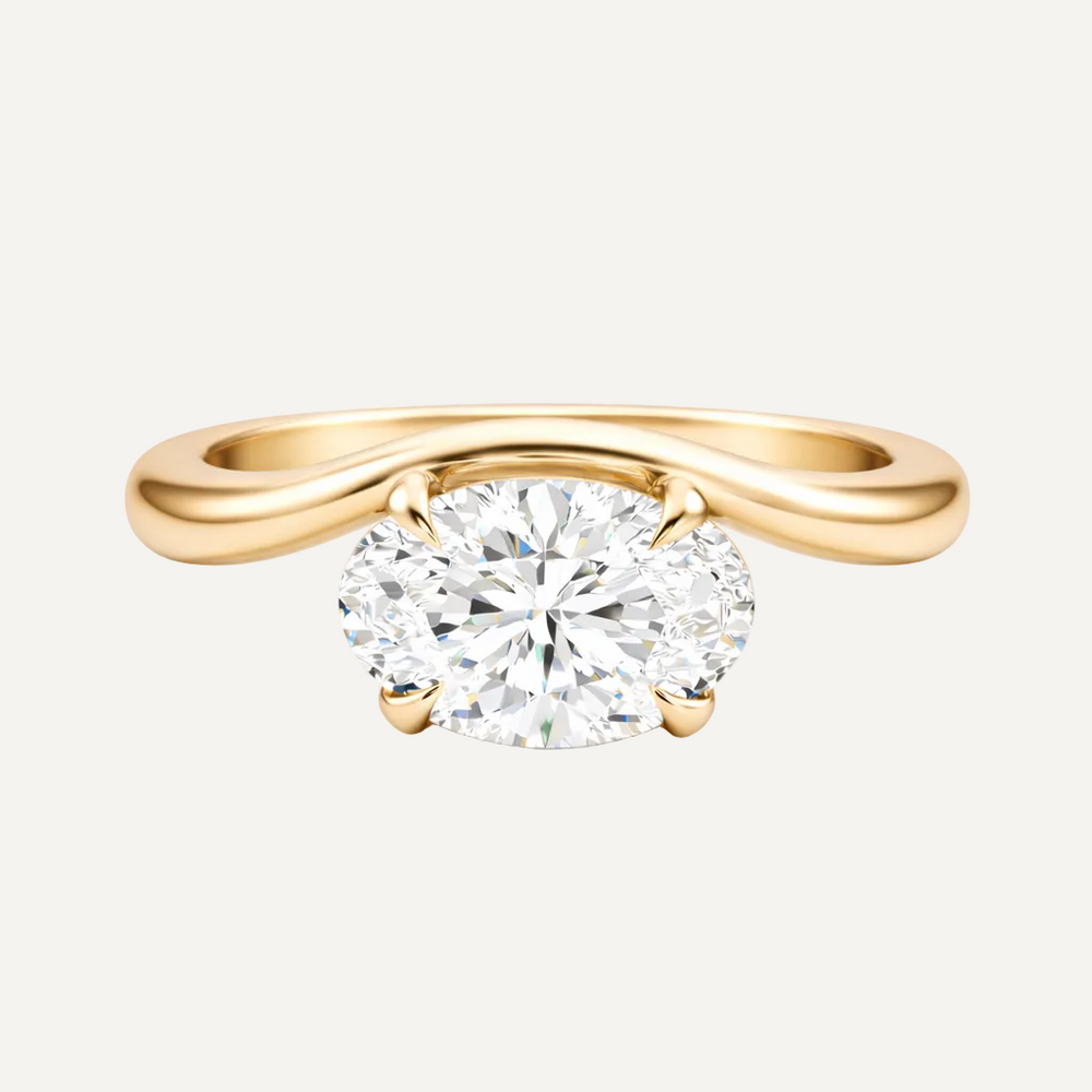 The Georgia Ring - Oval Cut Solitaire