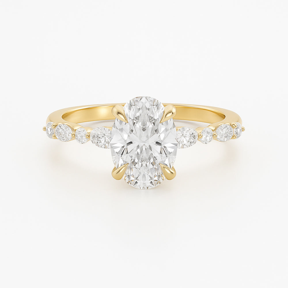 The Lena Ring - Oval
