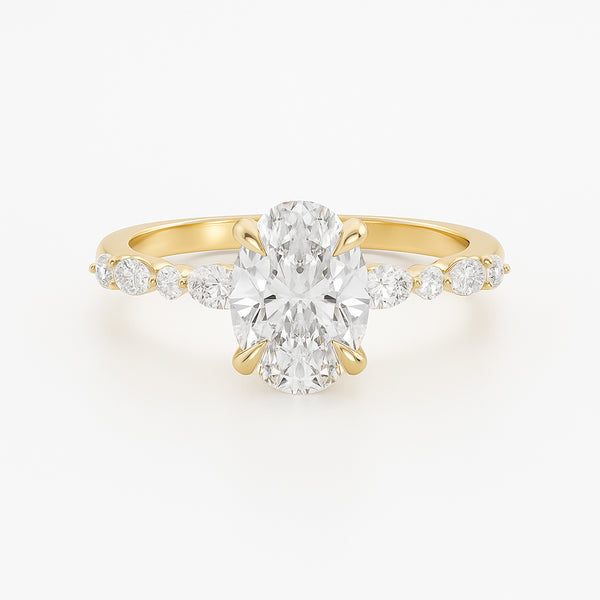 The Lena Ring - Oval