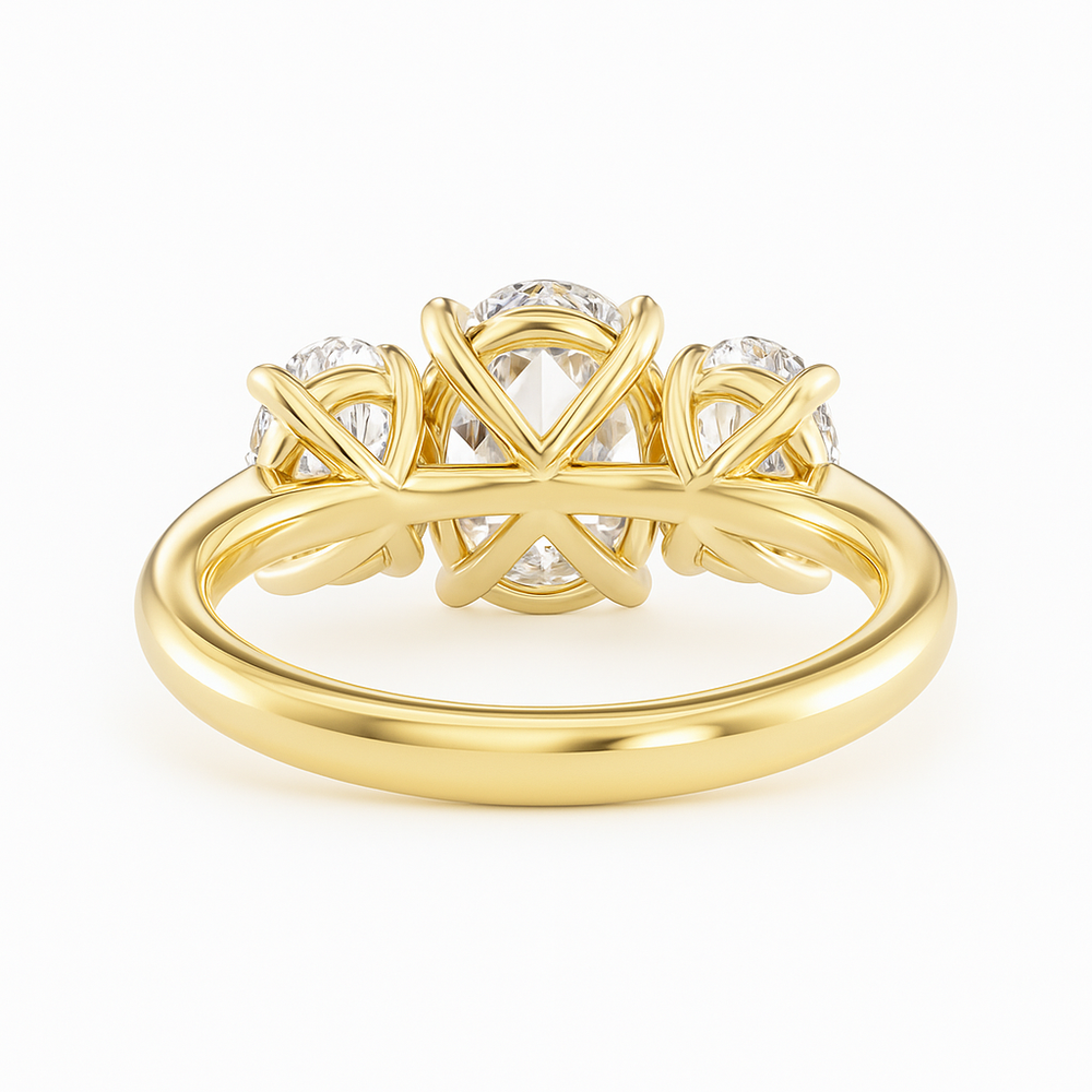 The Olive Trilogy Ring - Emerald - Image 2
