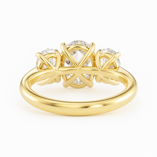 The Olive Trilogy Ring - Emerald - Image 2
