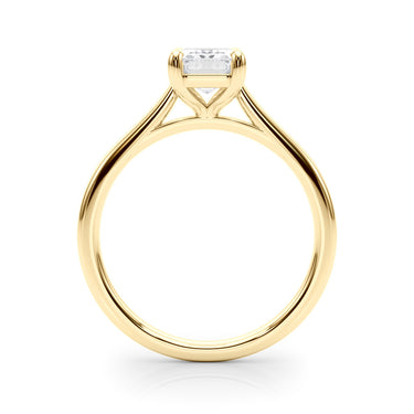 The Ava Ring Cathedral - Emerald Cut - Image 3