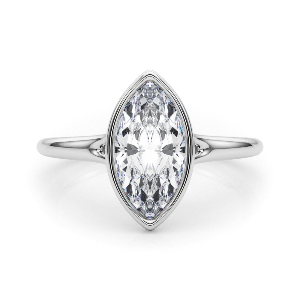 The Margaret Ring- Marquise bezel - Image 5