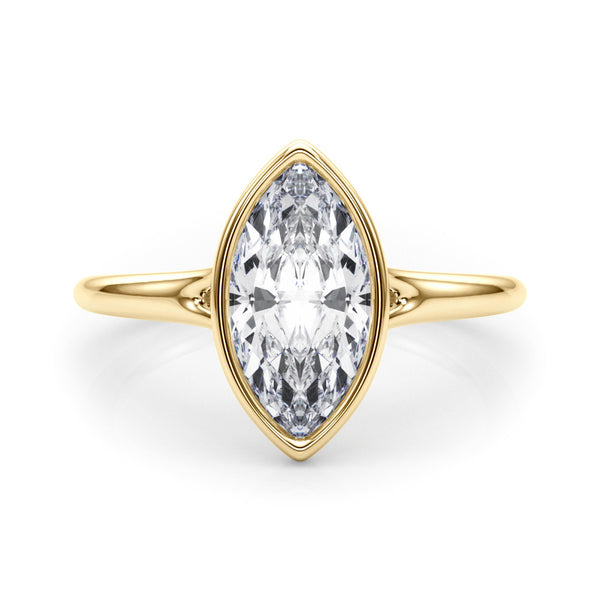 The Margaret Ring- Marquise bezel